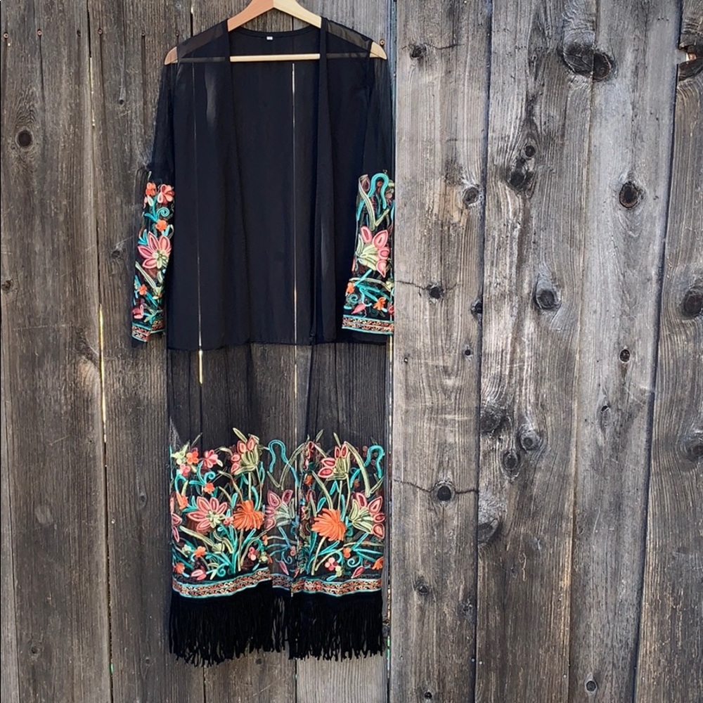 NWOT Vintage Floral Swimsuit Cover Up